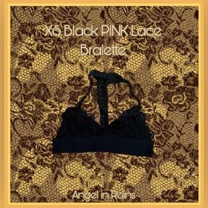 Black Victoria’s Secret PINK Lace Bralette